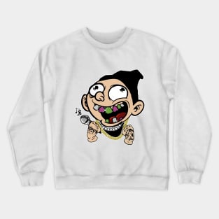 Puro Codiciado Loco Cholo Rapero Crewneck Sweatshirt